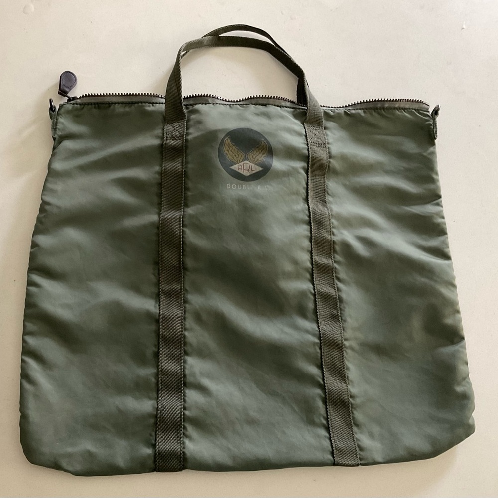 Double RL Ralph Lauren packable bag